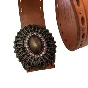 Fossil | Accessories | Womens Size M Light Brown Fossil Belt 